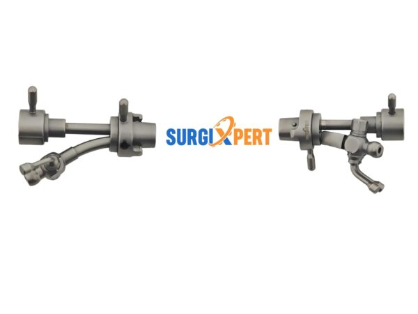 SurgiXpert® Endoscopy Single Channel Bridge – German Stainless Steel Laparoscopic Instrument for Precision Surgery - Image 2