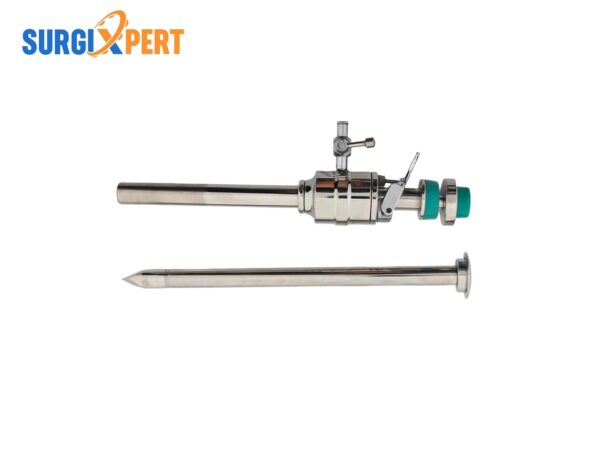 SurgiXpert® Endoscopy Trocar – Stainless Steel Laparoscopic Instrument for Precision Access - Image 3