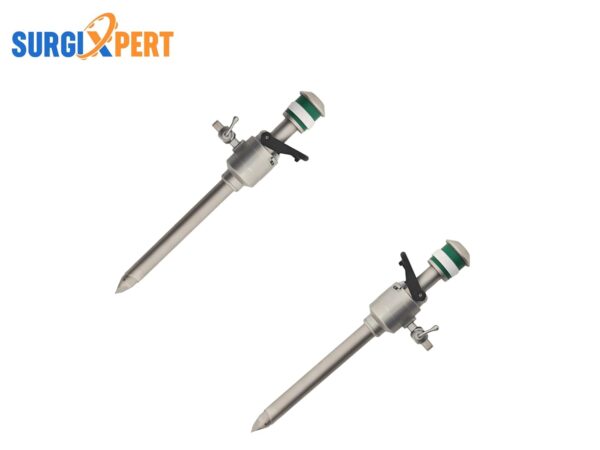 SurgiXpert 10 mm Laparoscopic Trocar | German Steel | Reusable Surgical Instrument for Endoscopy - Image 3