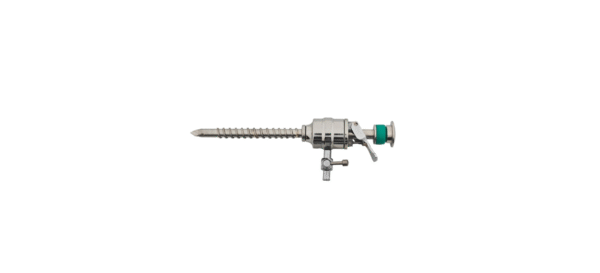 SurgiXpert Endoscopy Spiral 5mm Trocar Stainless Steel Precision Laparoscopic Instrument - Image 2