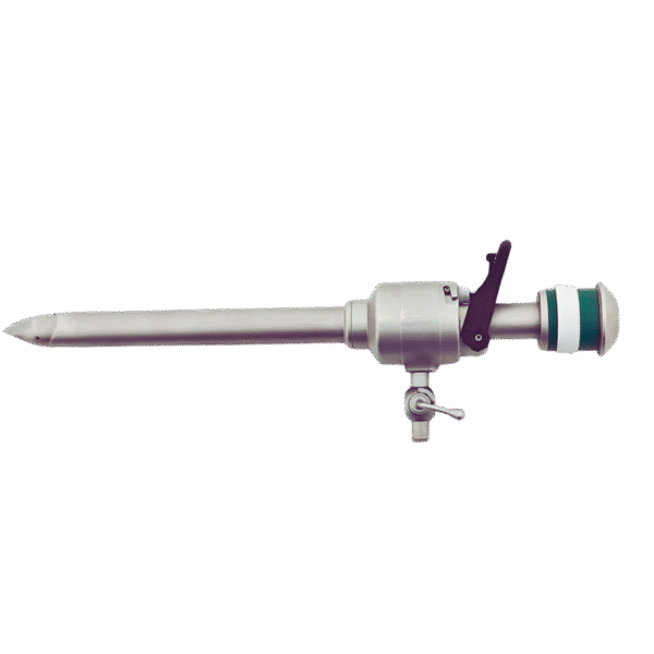 SurgiXpert 10 mm Laparoscopic Trocar | German Steel | Reusable Surgical Instrument for Endoscopy