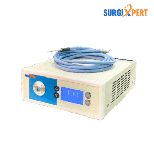 SurgiXpert LED Light Source with Fiber Optic Cable – High Intensity Illumination for Endoscopy