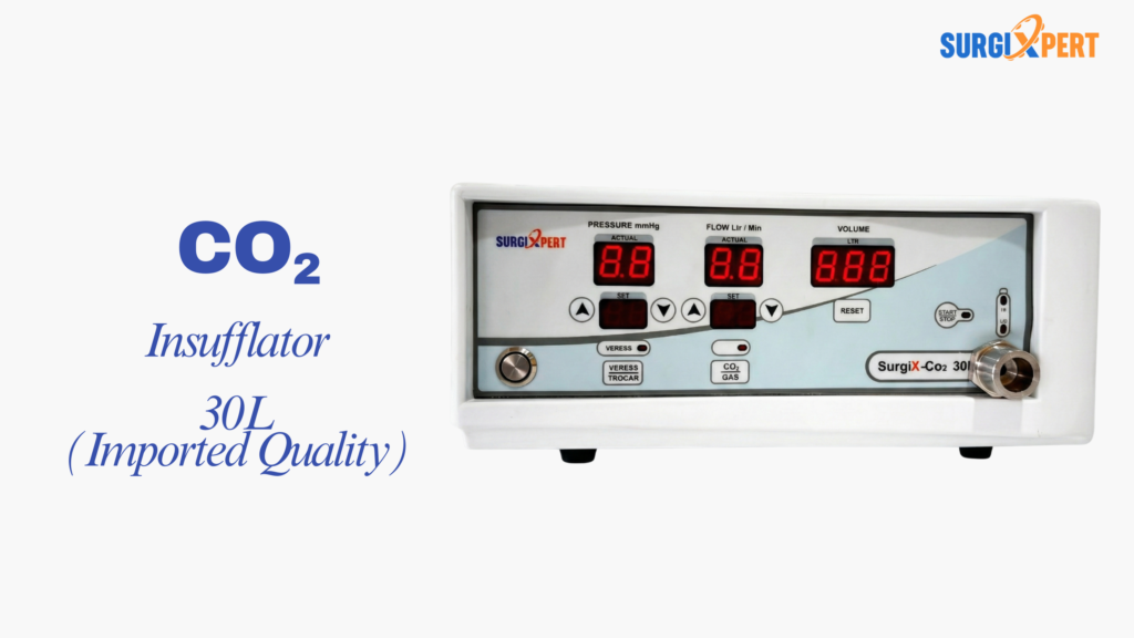 SurgiXpert CO2 Insufflator (Surgi X CO2 30L): Advanced Laparoscopic Insufflation Technology